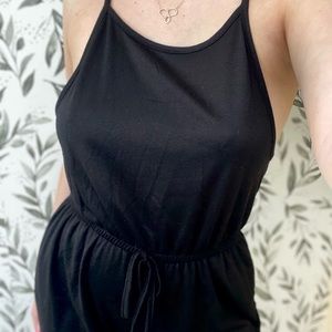 Black jumpsuit
